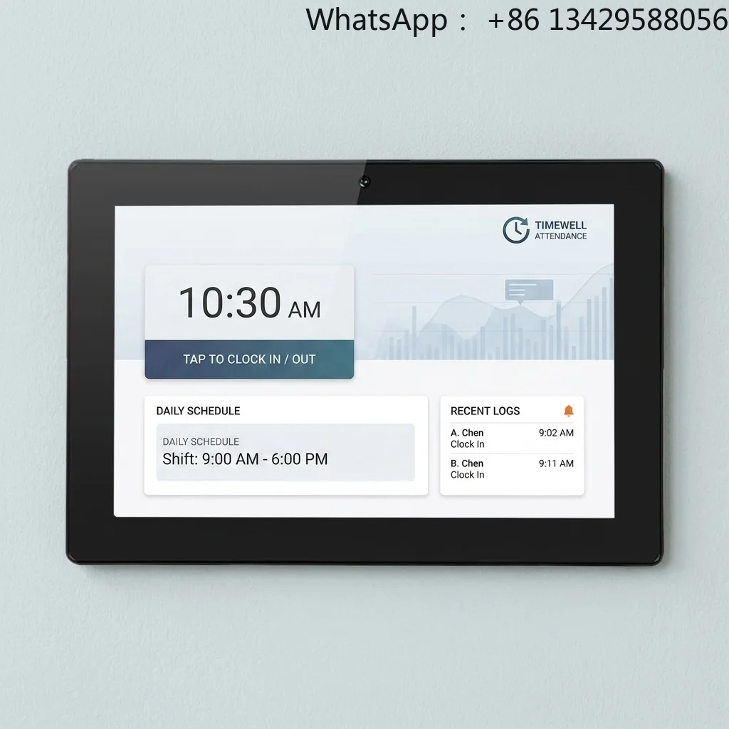 2026 10.1 Inch RK3576 Octa Core Android 14 4GB RAM +32GB ROM  PoE Touch Screen with 5.0MP Camera for Attendance