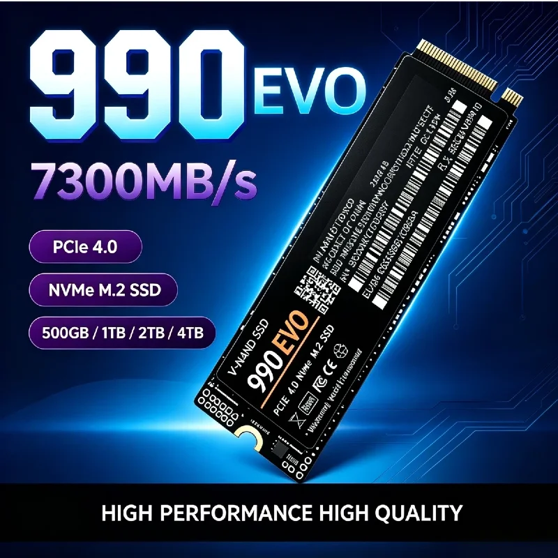 M.2 Nvme 4Tb Pcie 4.0 Ssd - 990 EVO M.2 2280 NVMe PCIe