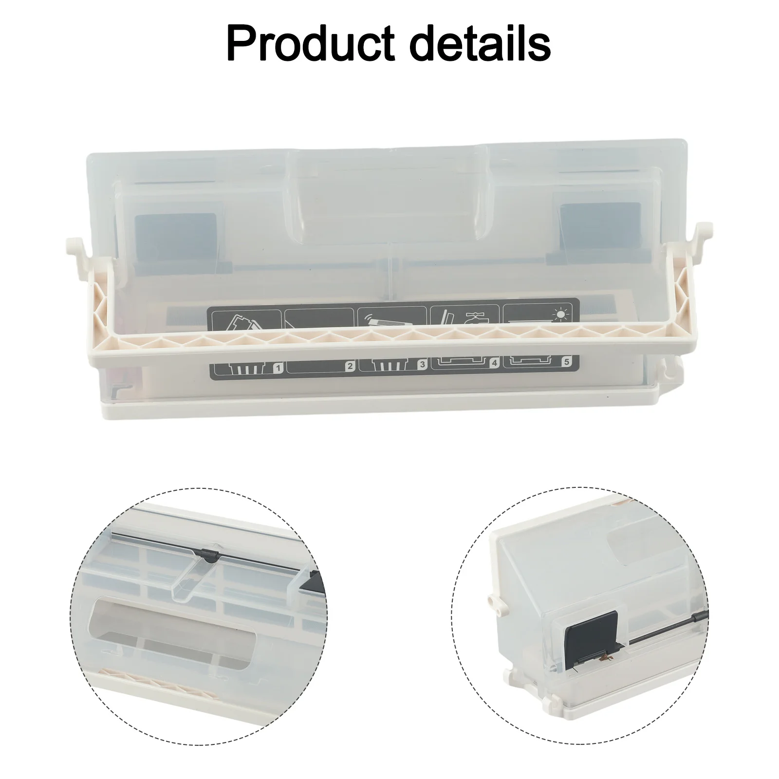 خزان غبار فعال لتجميع الغبار مع فلتر لـ Ecovacs لأداء Deebot N8 N8+ N8 Pro الأمد #3