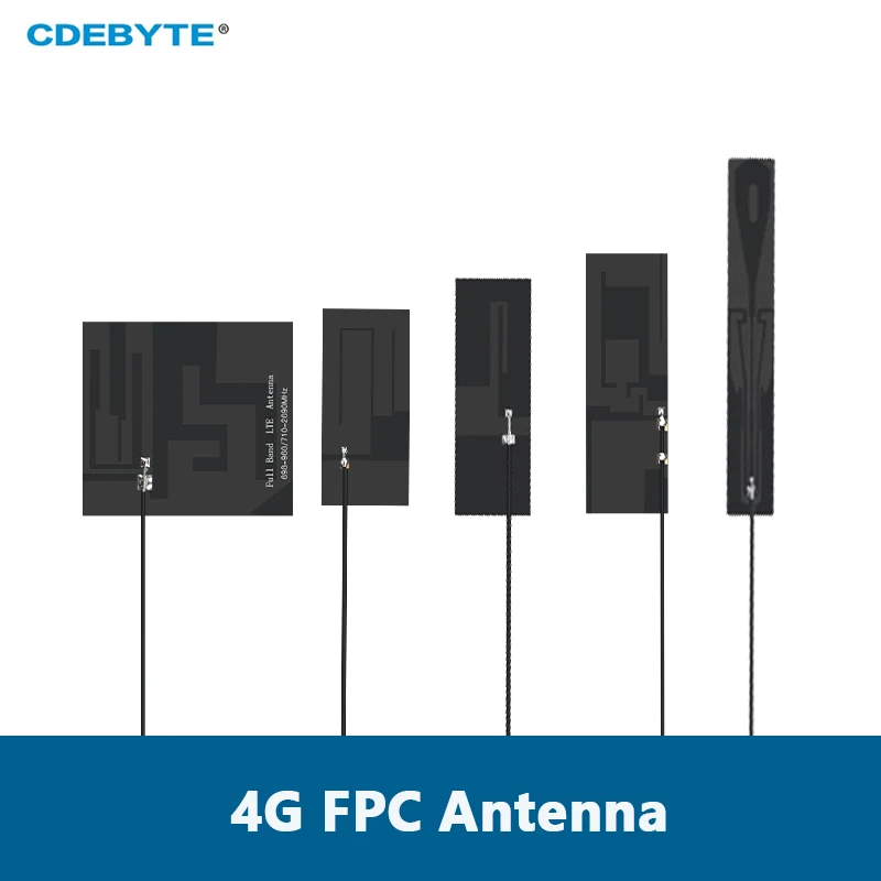 10pcs/lot 4G FPC Antenna Full Netcom Build-in FPC Antenna CDEBYTE 4G Series Antenna 3M Adhesive IPEX Interface Antenna