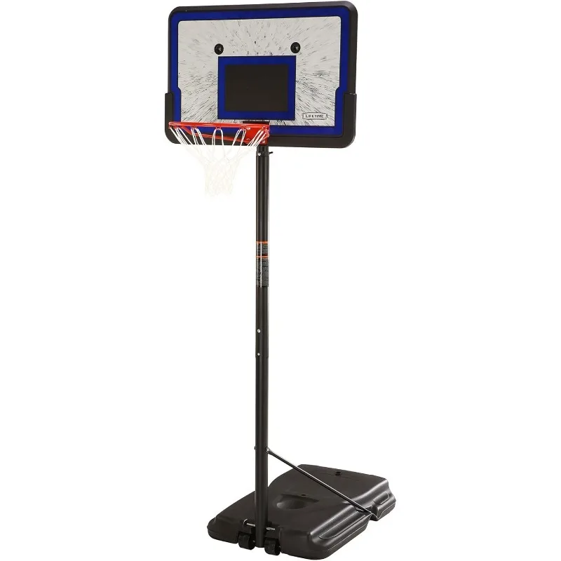 

Lifetime Height Adjustable Portable Basketball System, 44 Inch Backboard