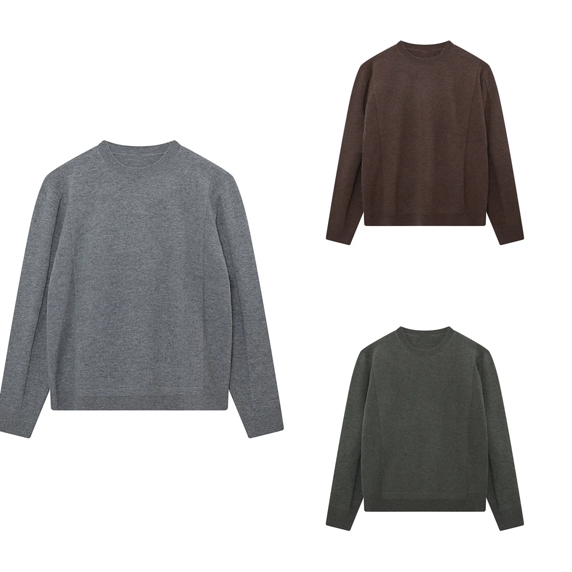 

Мужской свитер Fly ZegPIACENAZA из смесовой шерсти, вязаный, с круглым вырезом, из мягкой, комфортной и теплой ткани, модный, для осеннего сезона