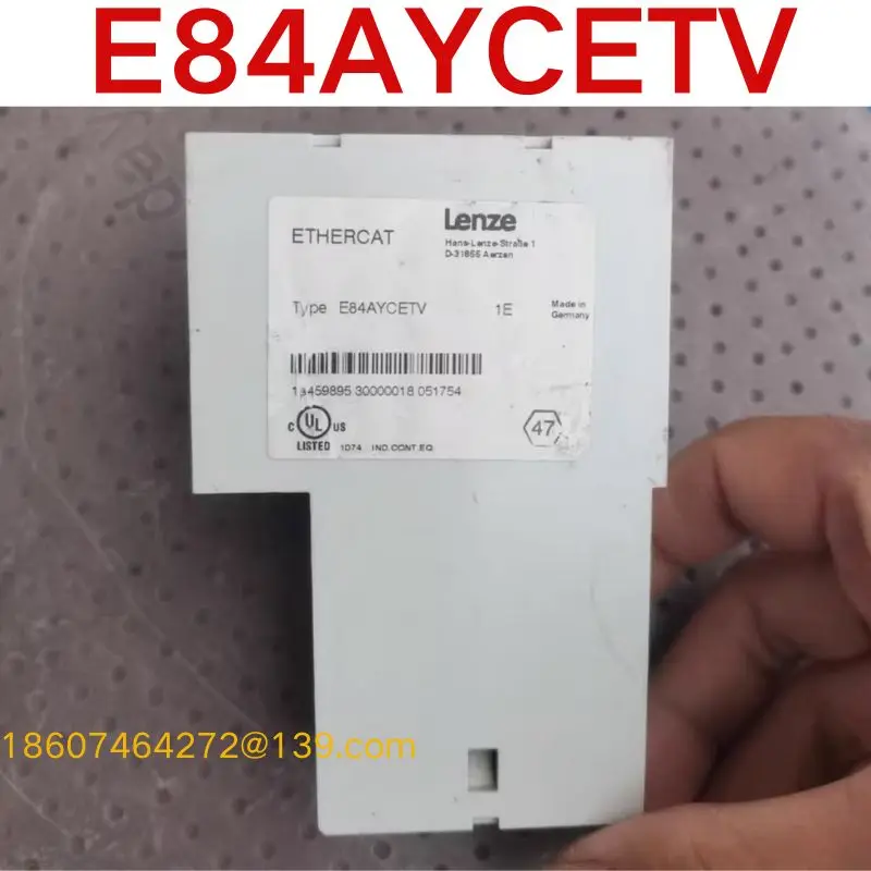 Second-hand test OK  Frequency converter communication module E84AYCETV