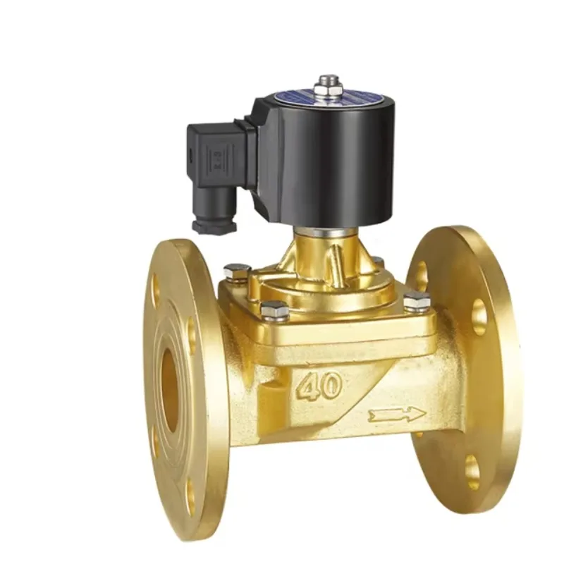 Operated Flange Connection Water Solenoid Valve 24volt Water Solenoid Valve 2 Inch