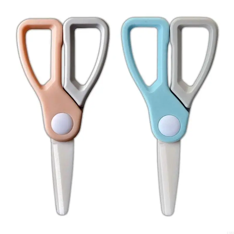 

Infant Cutlery Cutting Scissors with Case Feeding Supplies Baby Tableware L8RB