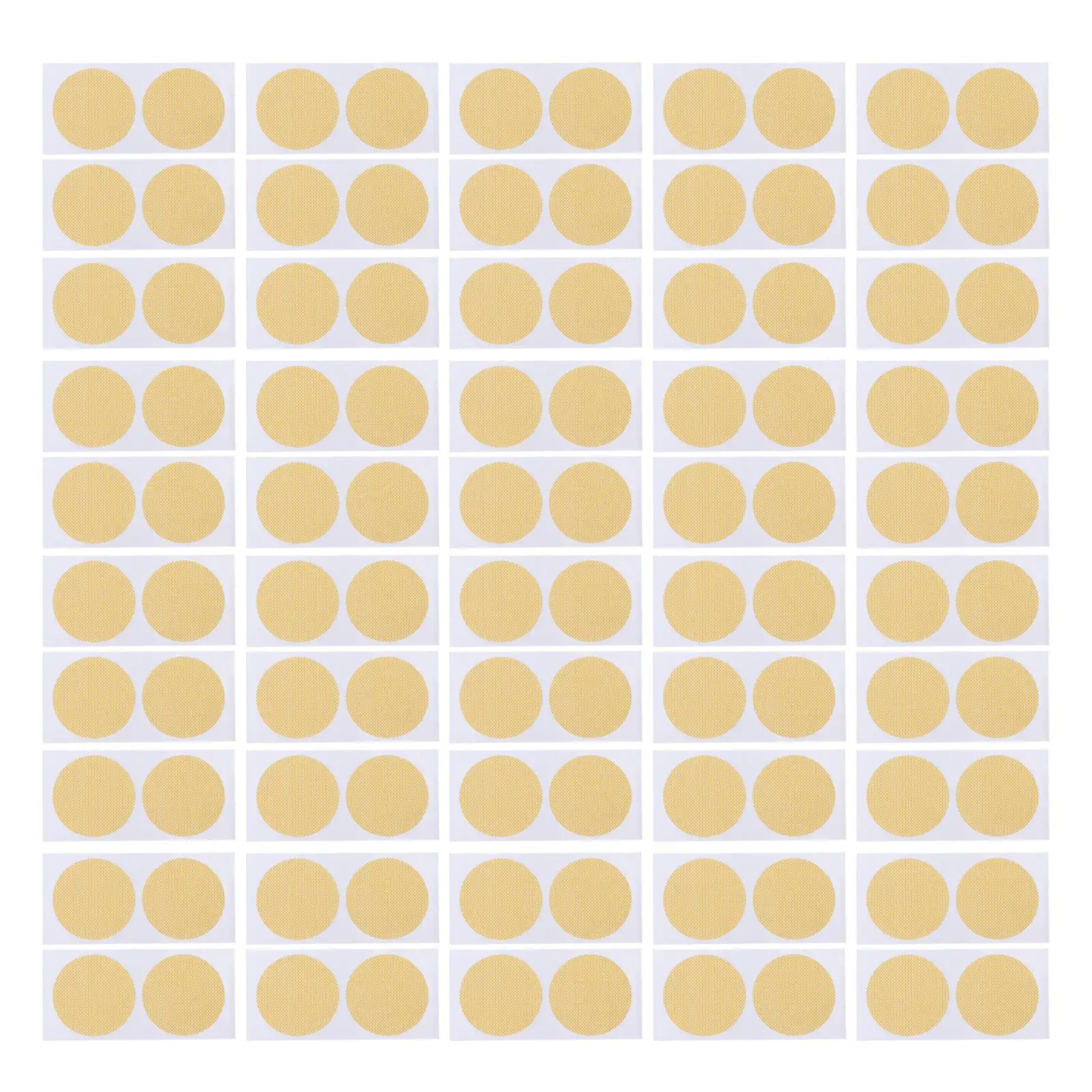 

Skin Tone Disposable Adhesive Nipple Covers 50 Pairs Round Breast Stickers Sports Lingerie Accessories for Women