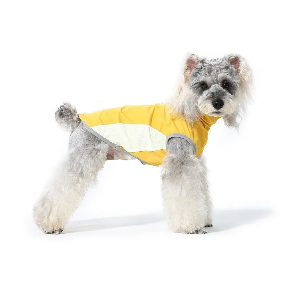Ice Feeling Fabric Pet Cooling Vest Thin Breathable Cozy Pet Sunscreen Clothes Quick-drying Dog Sun Protection Vest