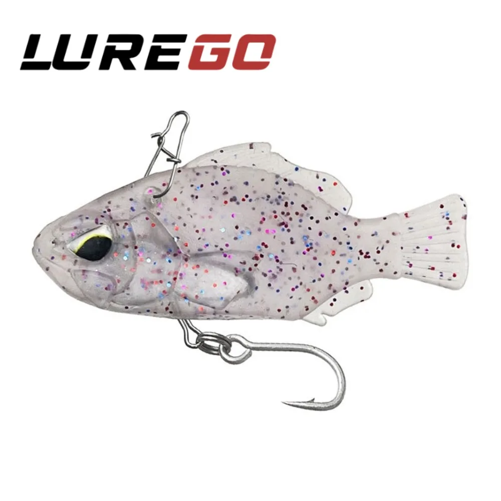 1 Stück TPR Lead-Core Swimbait 5,5cm/ 8g |   Schwimmender Crankbait mit Langsam Sinkender Aktion |   Bass- und Mandarinfisch-Köder