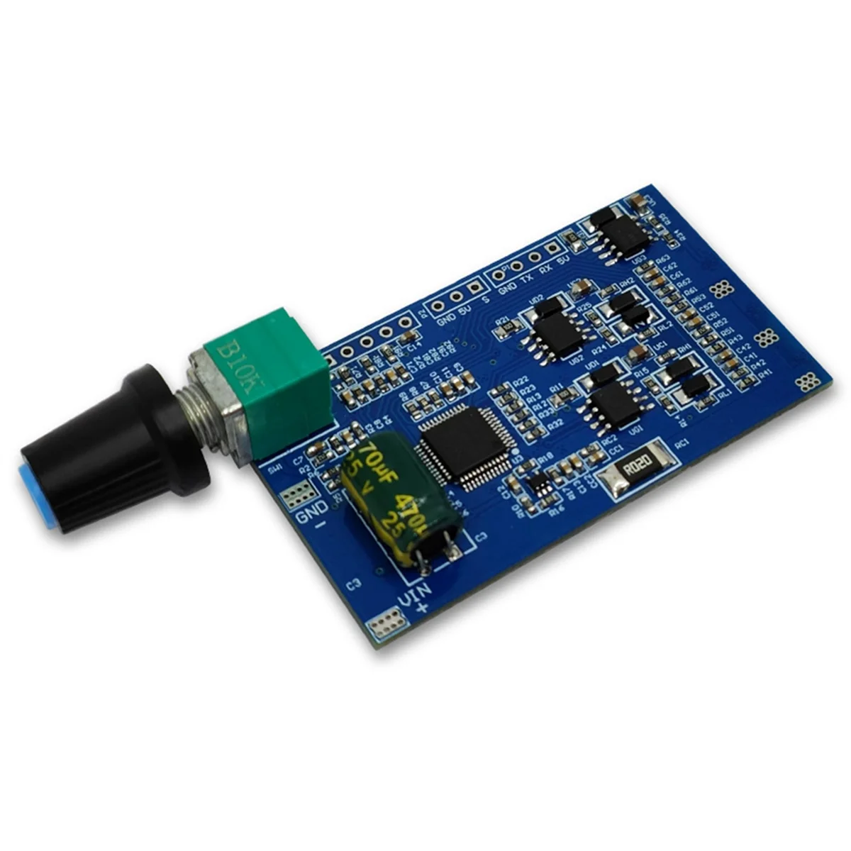 3-Phase Brushless Motor ESC Speed Controller Module with Potentiometer DC12-24V 10A STC32G for Motor,with Hall -T44C