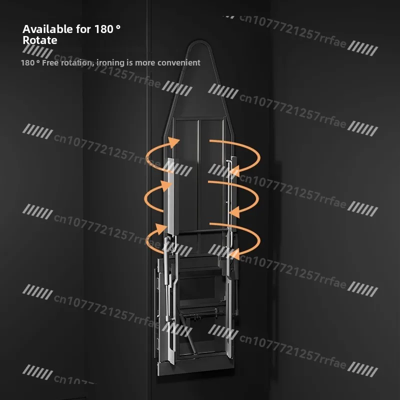 Cloakroom Home Folding Ironing Board Wardrobe Hidden Ironing Board
