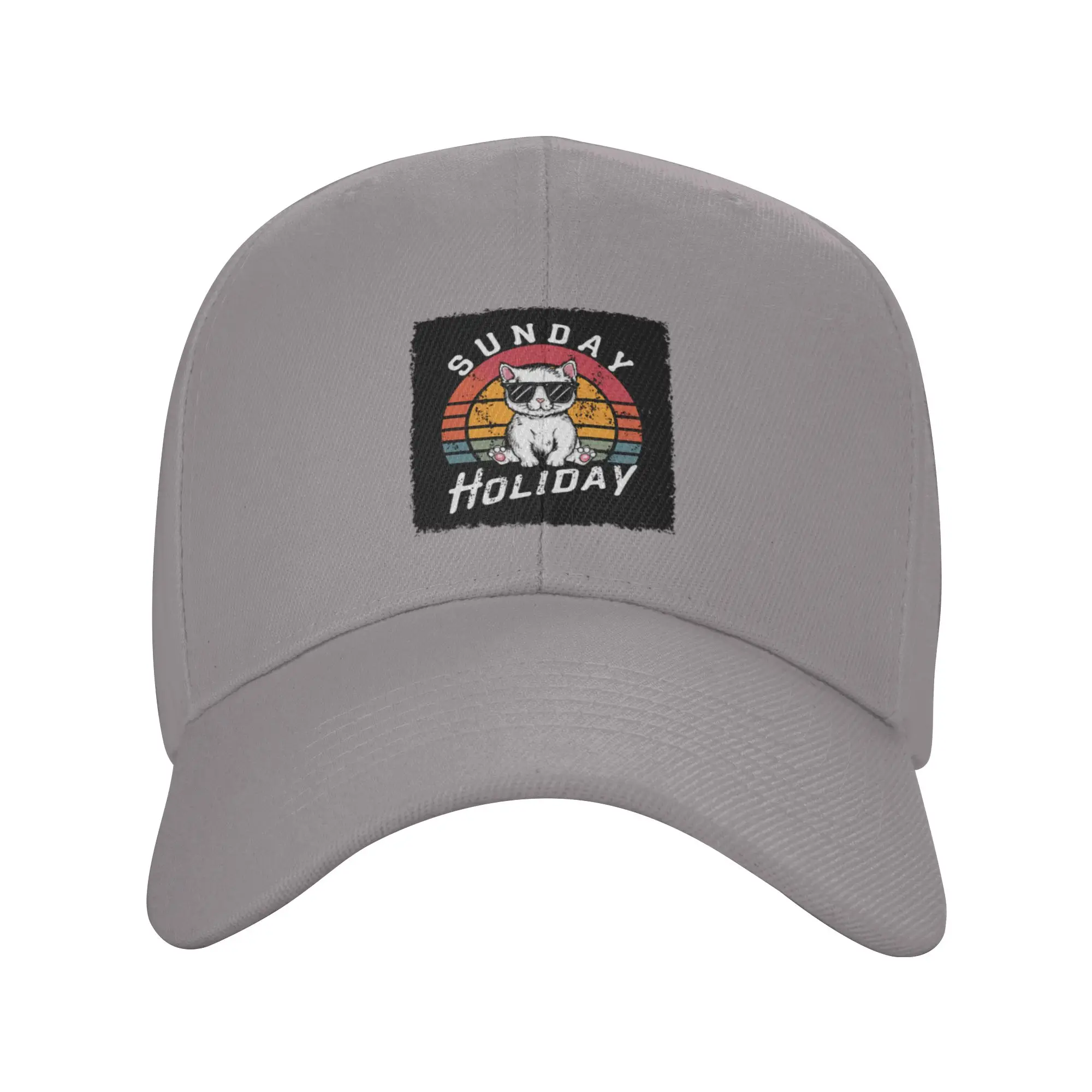 Hot Sale Sunday Holiday  Embracing Leisure and Relaxation Baseball Cap  Outdoor Caps  Shopping Caps