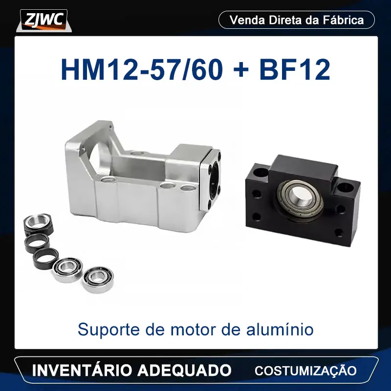 aluminum-motor-bracket-hm12-57-hm12-60-bf12-ball-screw-support-sfu1605-ballscrew-for-nema23-nema-24-stepper-servo-motor