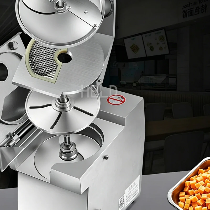 

Коммерческая многофункциональная машина для нарезки овощей: картофелерезка, овощерезка для огурцов и моркови, кухонное оборудование для ресторанов