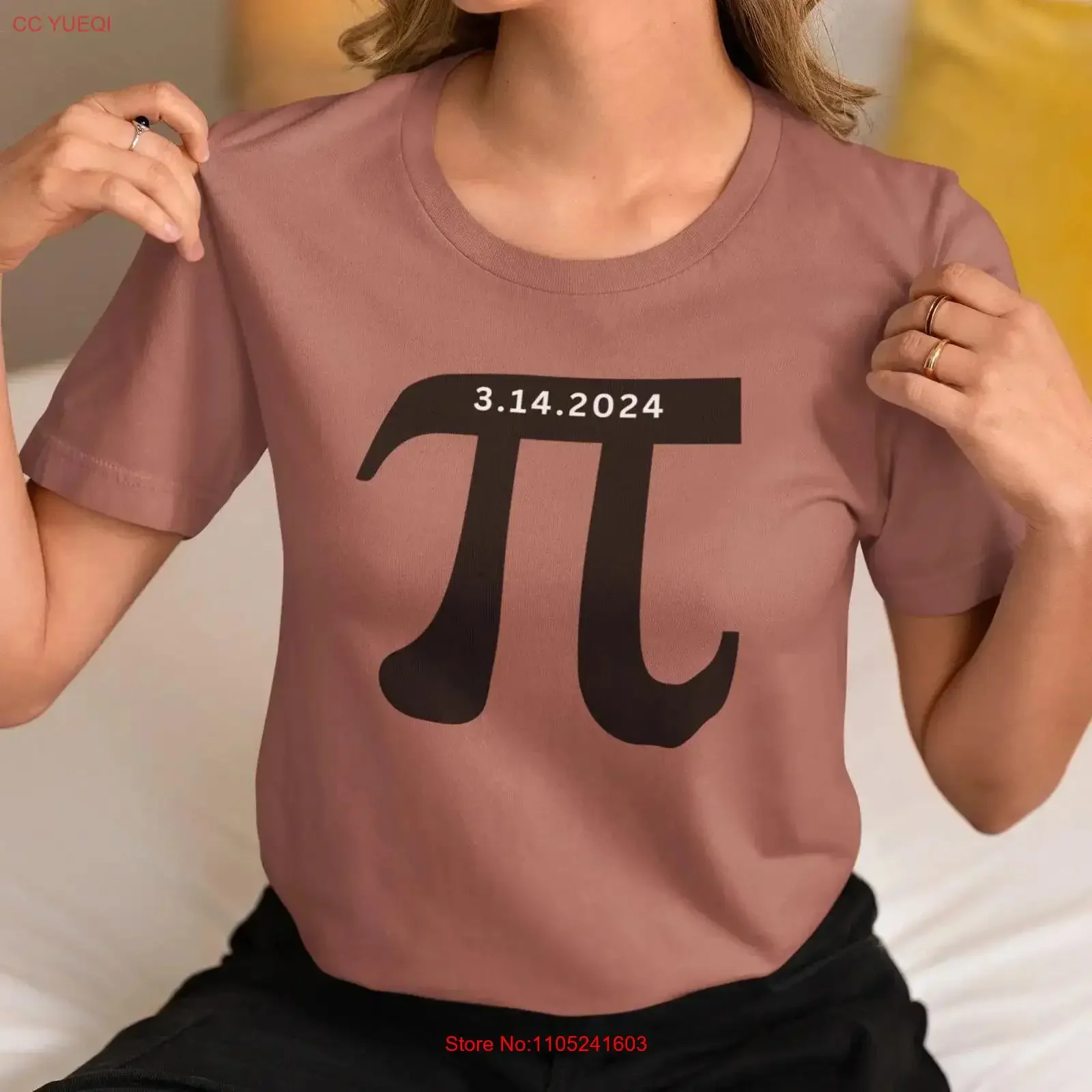 International Pi Day T Shirt Math Teacher for Engineer Plus Sizes March 14 2024 Lover Pie Trig vintage Washed fashion Casual