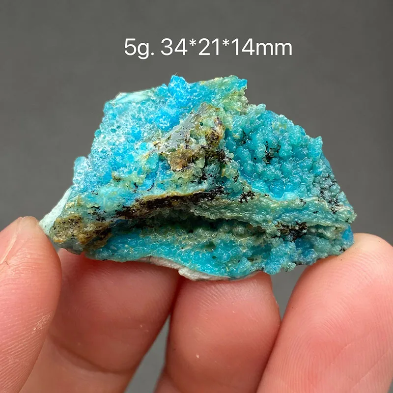 

100% натуральный (синий) Gibbsite минеральные образцы камней целебный кристалл, хрустальные бусины