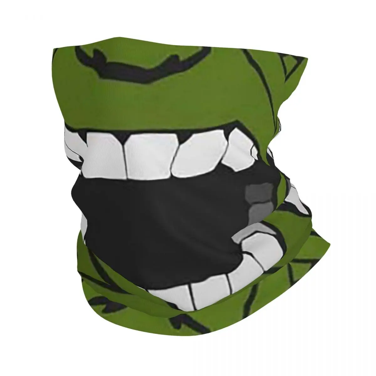 Big Green Comic Book Superheroface Bandana Neck Cover Printed Wrap Mask Scarf Multi-use Cycling Scarf Hiking Fishing Adult