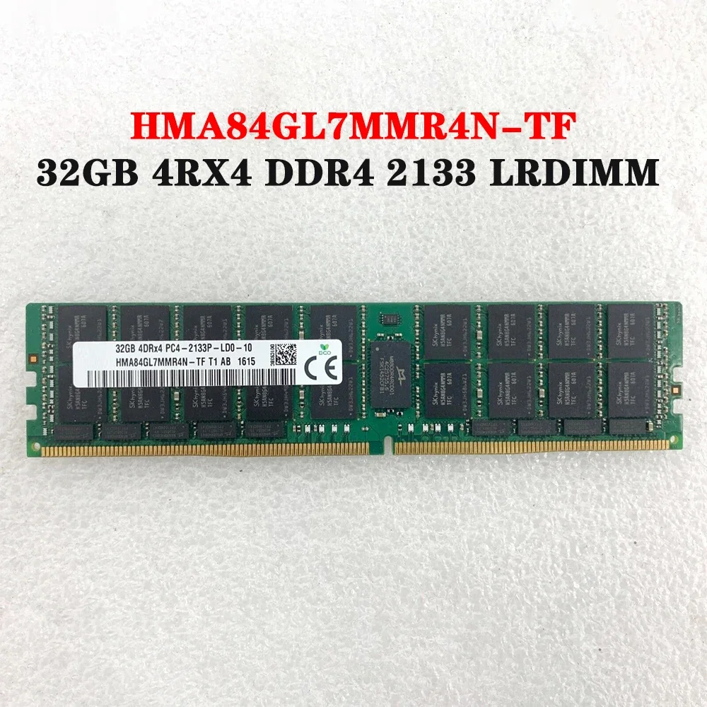 

32 ГБ 32G 4RX4 DDR4 PC4-2133P LRDIMM HMA84GL7MMR4N-TF для оперативной памяти SK Hynix