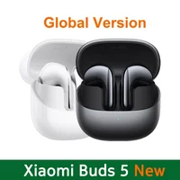 Versión Global Xiaomi Buds 5 TWS auriculares AI cancelación activa de ruido Bluetooth 5,4 grabación de sonido auriculares Audio sin pérdidas