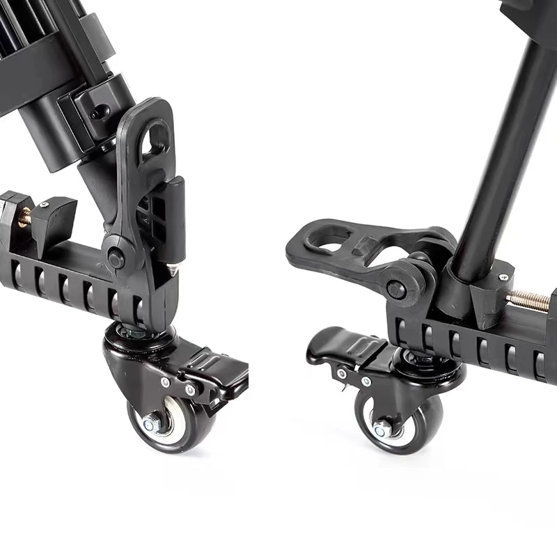 miliboo MJL01 Universal Tripod Dolly Heavy Duty Professional Tripod Wheels Adjustable Leg Kits Foldable DSLR Camera Stand Dolly