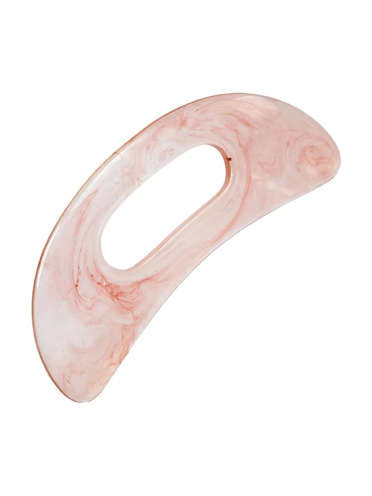 Outil de Massage Gua Sha avec poignée, masseur en résine, planche à gratter pour façonner le corps, muscles, cou, dos, visage, outil de Massage Gua Sha