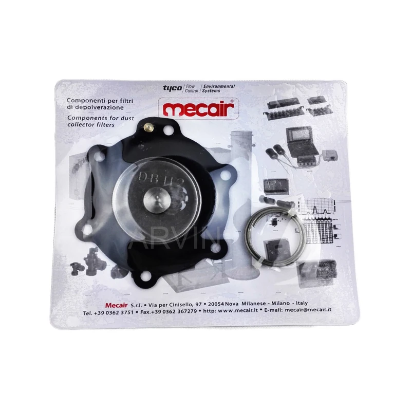 

Комплект сменных мембранных клапанов Mecair DB112 1,5 дюйма 1 1/2 дюйма VEM212 VEM312 VNP212 VNP312