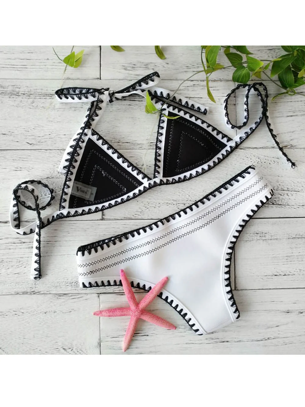 Swimwear Woman 2022 New Neoprene Bikinis Women Sexy Push up Swimsuit Bath Suit Push Up Bikini set Bathsuit Biquini 1718