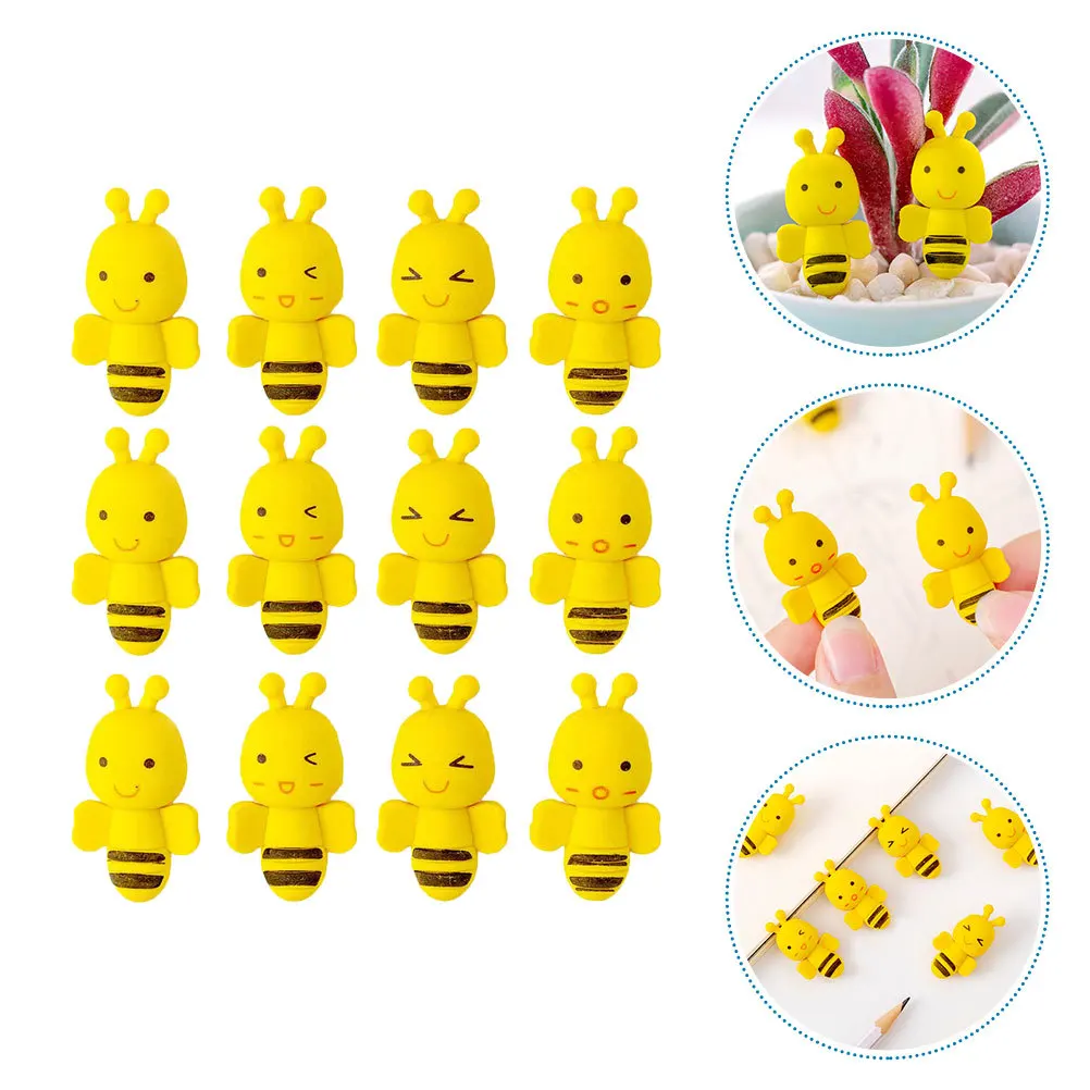 

36 шт., детские резиновые ластики в мультяшной форме для детей, канцелярские принадлежности, подарок, инструменты для рисования, ластики в форме