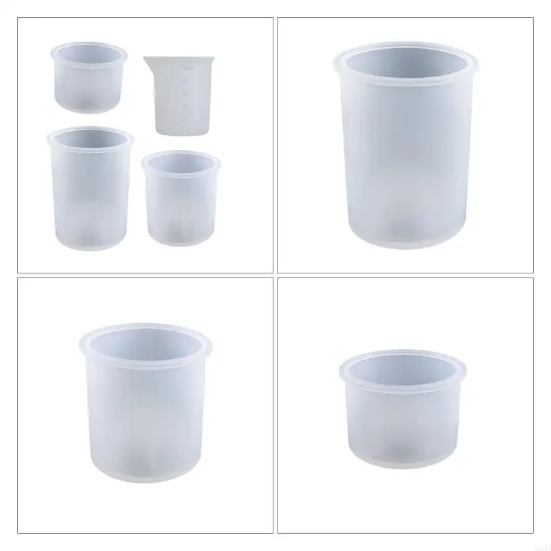 

DIY Crystal Epoxy Resin Holder Mold Cylindrical Candlestick Casting Mould