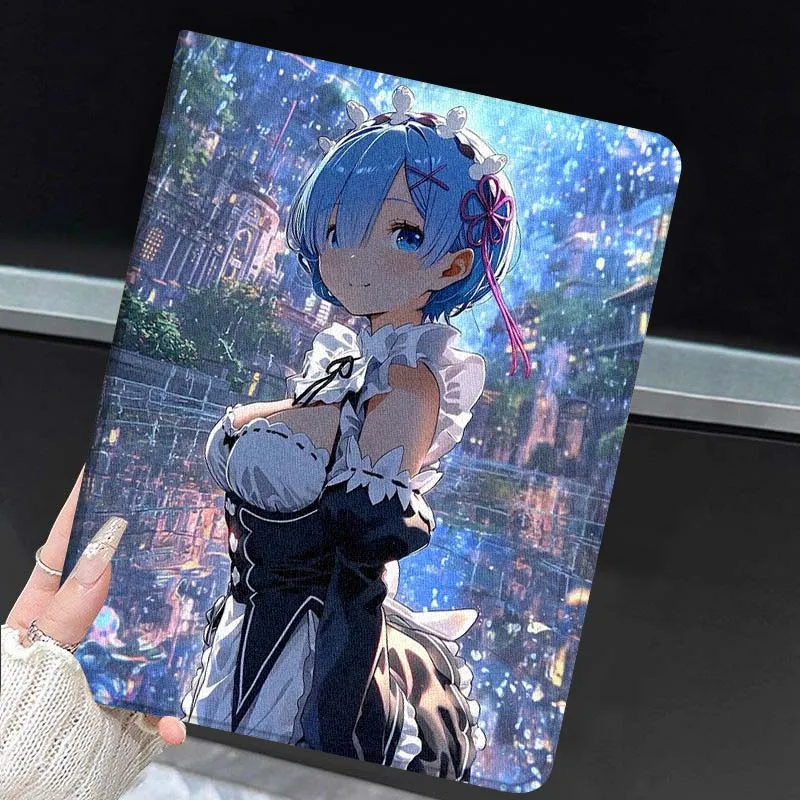 

Rem Beautiful Art Anime For Samsung Galaxy Tab A7 A A8 A9 A11 S6 S11 10.1 10.4 10.5 Inch Lite PLus Tablet Case