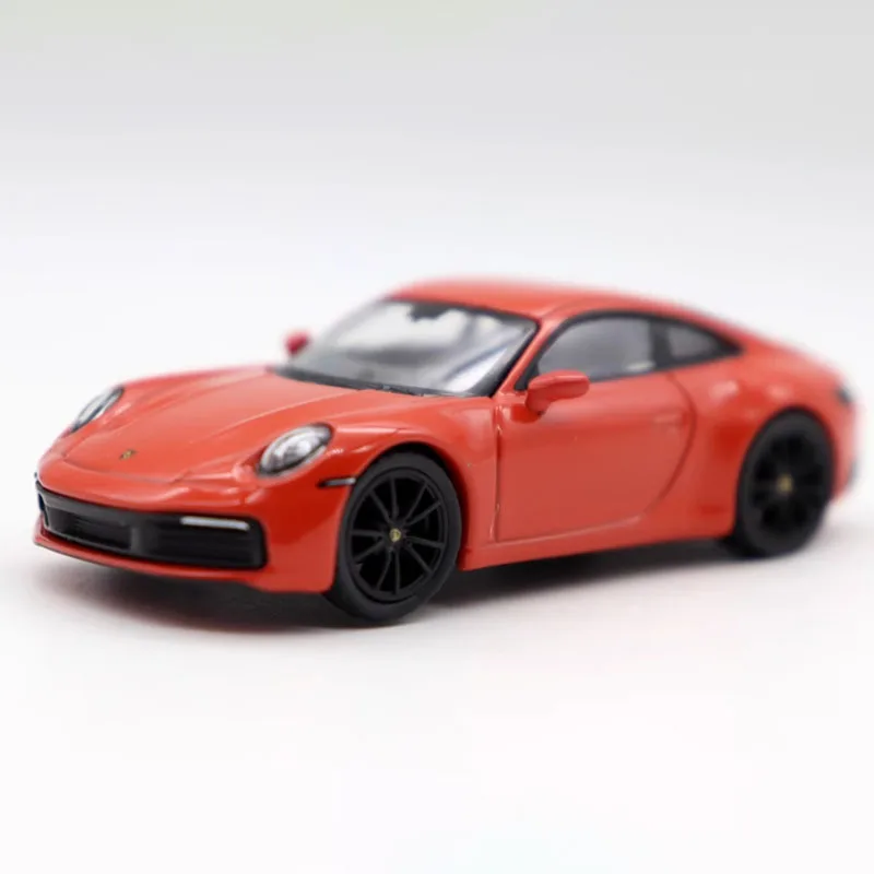 MINIGT Model samochodu sportowego 911 4S w skali 1:64, odlew ze stopu, symulacja, statyczny model do kolekcji, dekoracja, świąteczny prezent, pamiątka.