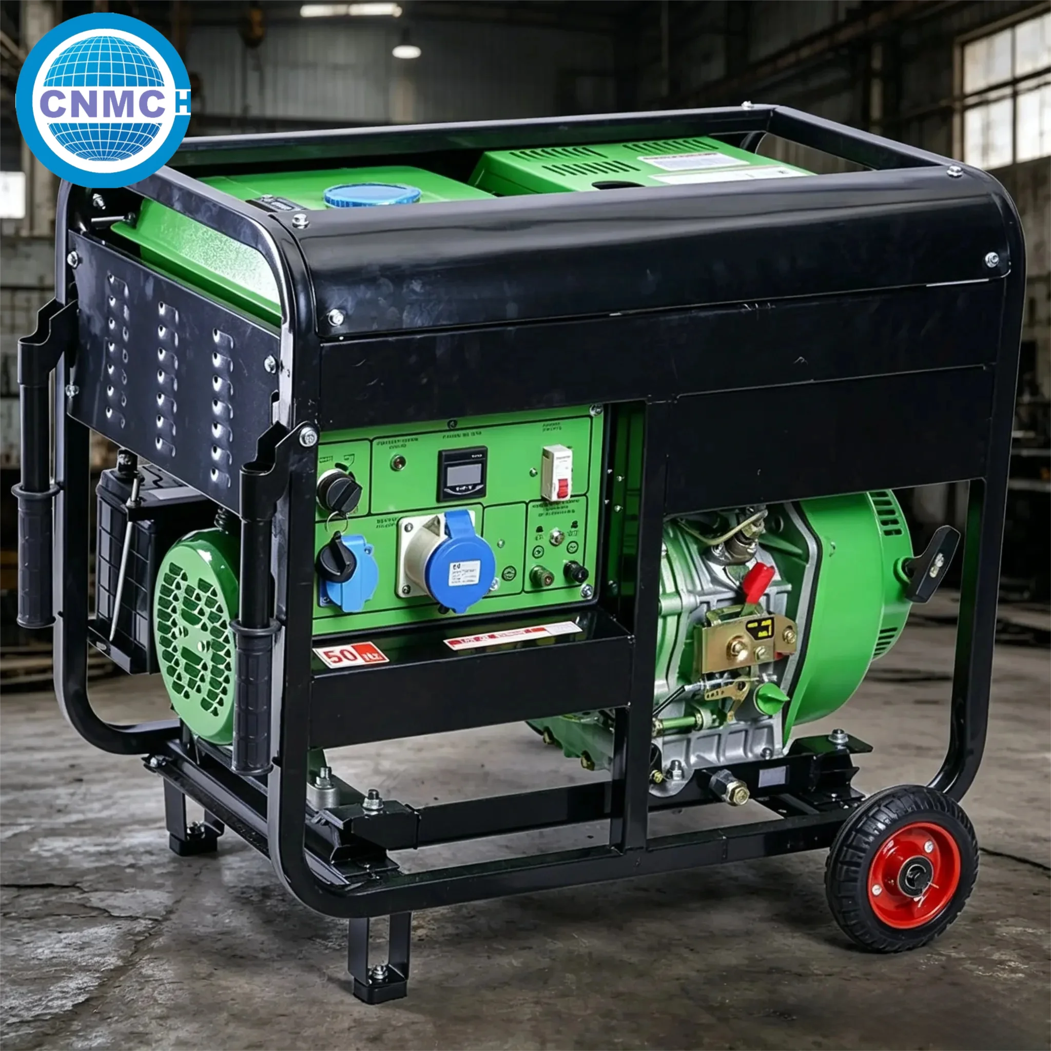 

CNMC 3kw 5kw 6kw 8kw 10kw Open Frame Petrol Generator generators with Wheel CE EPA Certified Household Petrol Generator