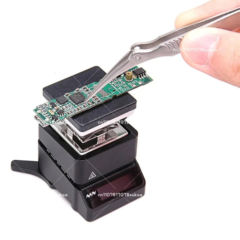 

MHP30 PD Mini Hot Plate SMD Preheater Rework Heating Station PCB Board Soldering TE01 TC01 MTweezer for Electronic Phone Repair