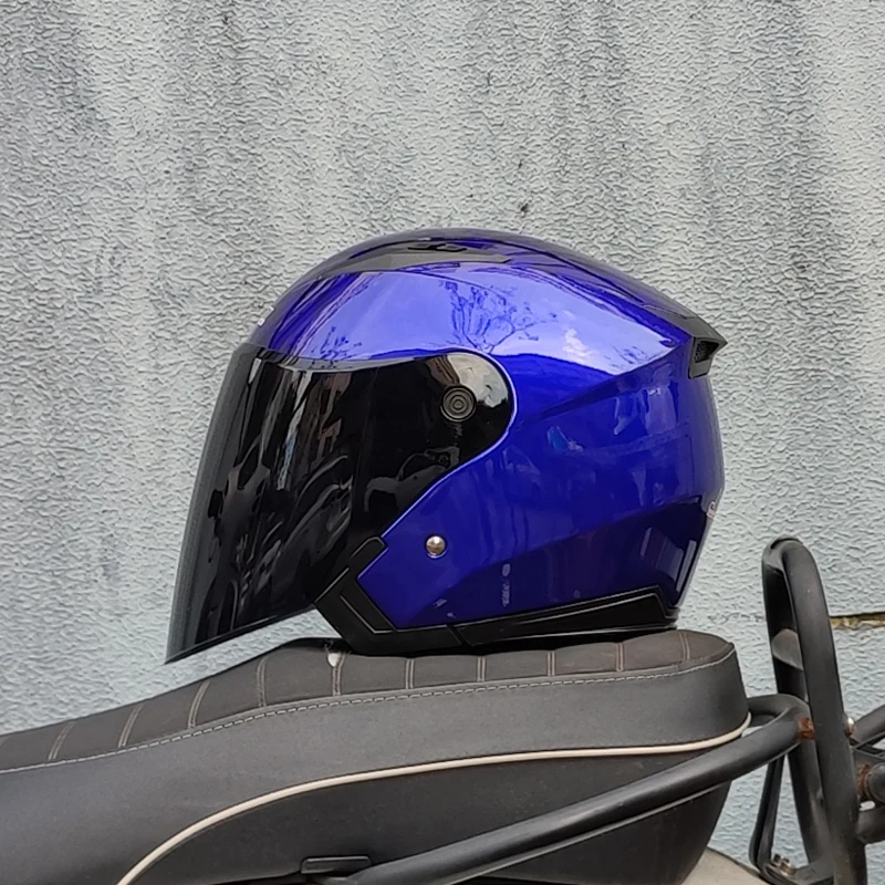 خوذة دراجة نارية مزدوجة العدسة للذكور والنساء ، أربعة مواسم ، Cascos Para Moto