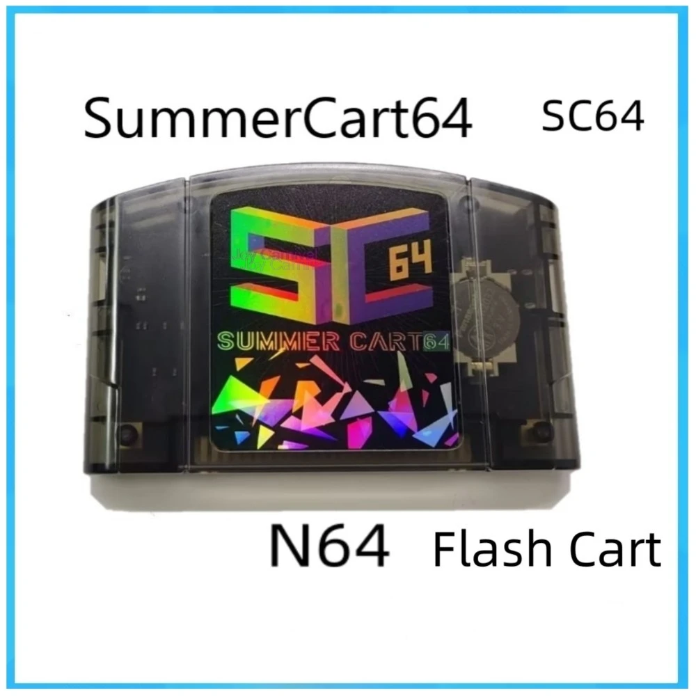 Original SC64 Flash Cart SummerCart64 Open Source Game Card 64 Videospielkonsole Modularer Chip