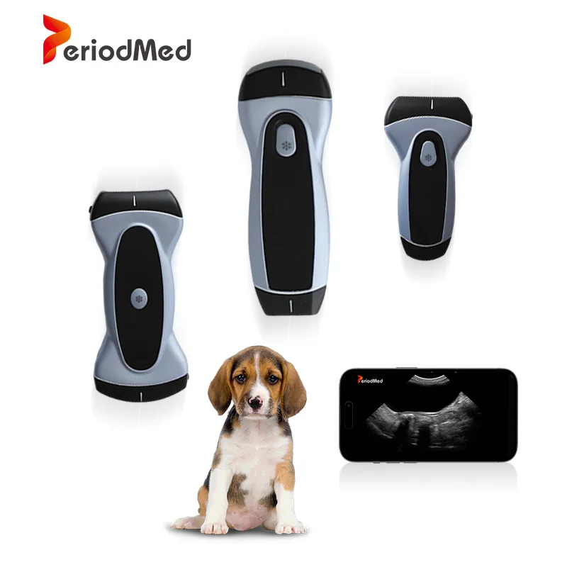 Periodmed Handheld Pet Hospital Livestock Wifi Wireless Portable Color Digital Ultrasound Machine