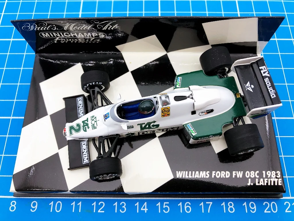 

Minichamps 1:43 F1 FW08C 1983 Lafitte Simulation Limited Edition Resin Metal Static Car Model Toy Gift