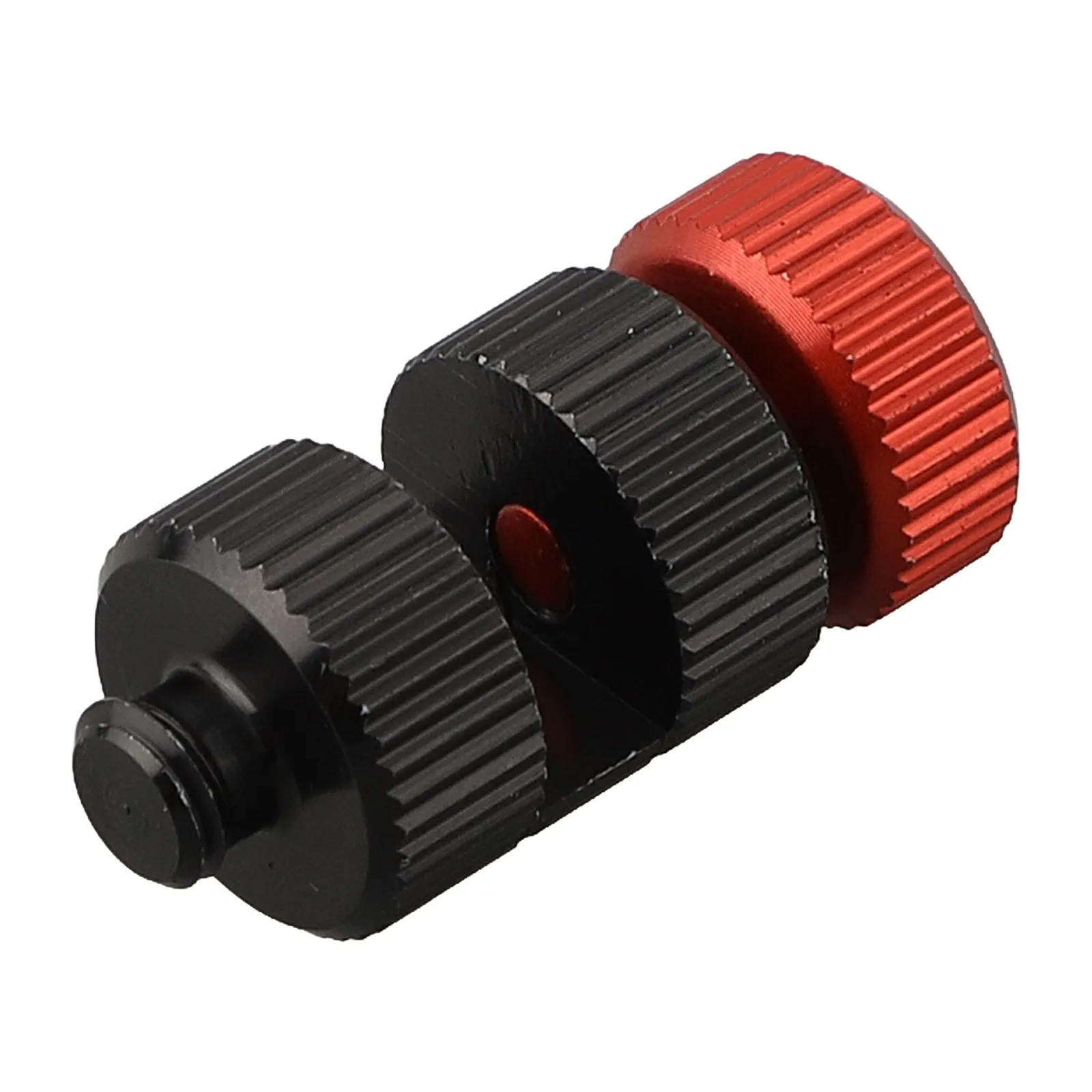 Black And Red Package Content Triangle Ruler Positioning Block The Bottom Has Threads For Easy Mounting Into Wall Holes Locator