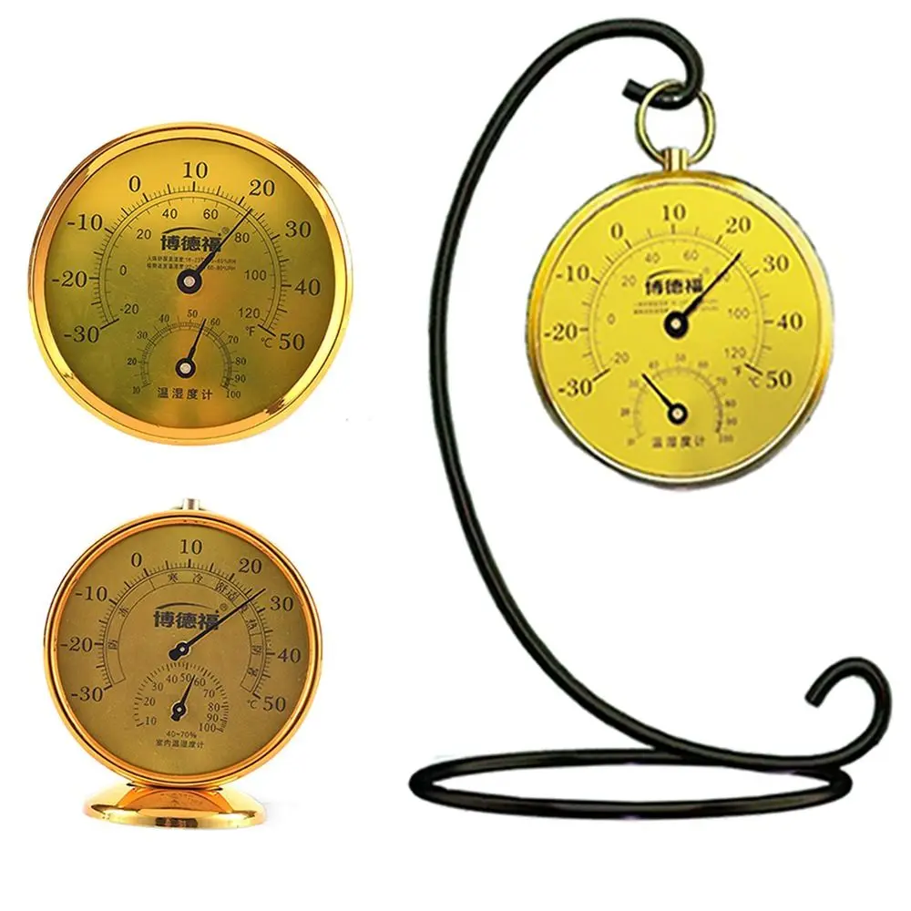 Large Numbers Indoor Thermometer Accurate Space Saving Hanging Hygrometer Waterproof Clear Display Temperature Humidity Meter