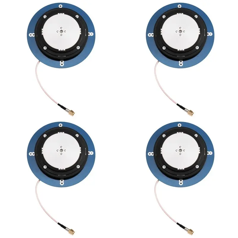 4X High-Precision GNSS Antenna For Glonass RTK GPS Beidou Galileo Compact Waterproof For Mapping,Driving School
