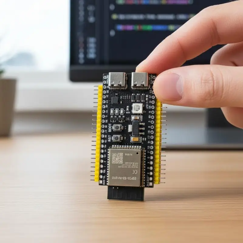 ESP32 S3 Dual Core Development Board Low Power 2.4G WiFi Bluetooth Compatible for STEM Electronics Learning