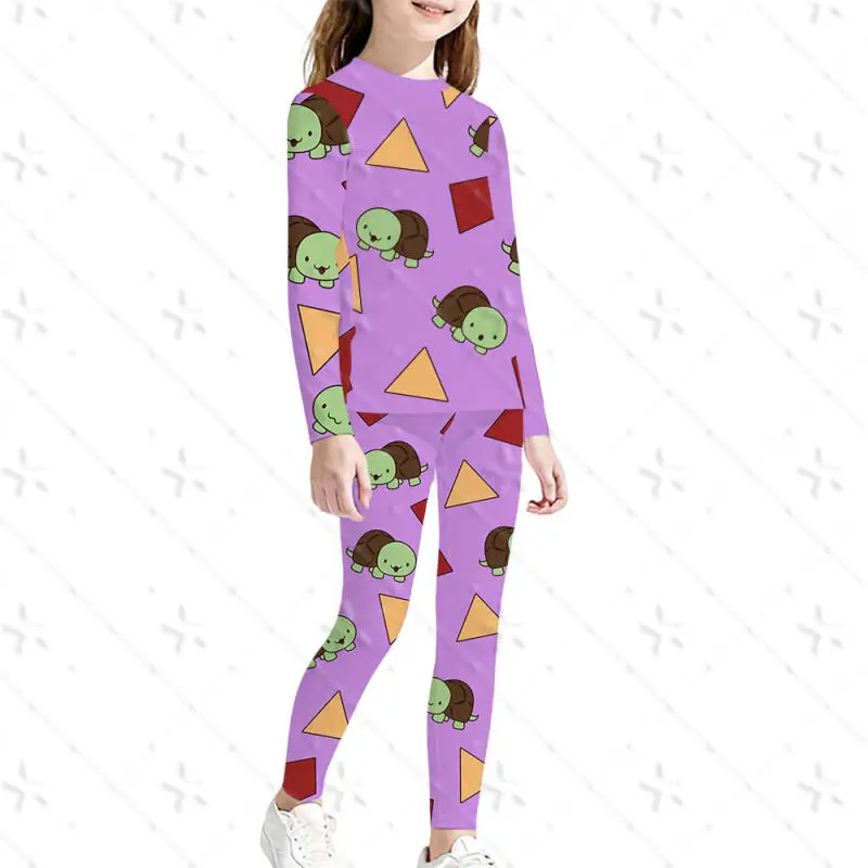 

Anime Cartoon Kpop Demon Hunters Pajamas Autumn/winter New Printed Long Sleeve Set Fashion Casual Bottom Shirt Gift for Friends