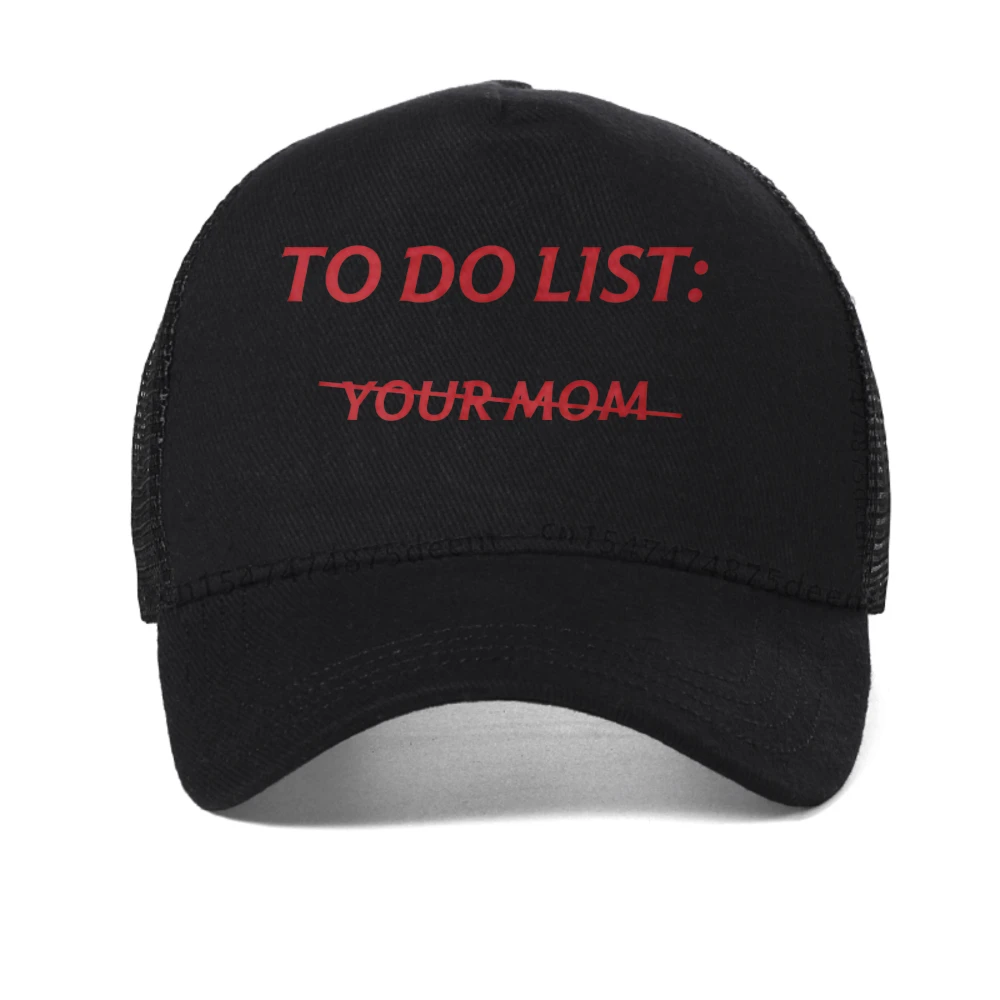 للقيام قائمة أميك مضحك ميمي النكات (على الخلف) قبعة بيسبول الصيف شبكة Snapback قبعة الموضة في الهواء الطلق السببية تنفس قبعات للحماية من الشمس