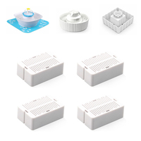 Activated Carbon Filter for Ceramic Cat Drinking Fountain Filter Replacement Pet Cat Dog Water Dispenser Filters