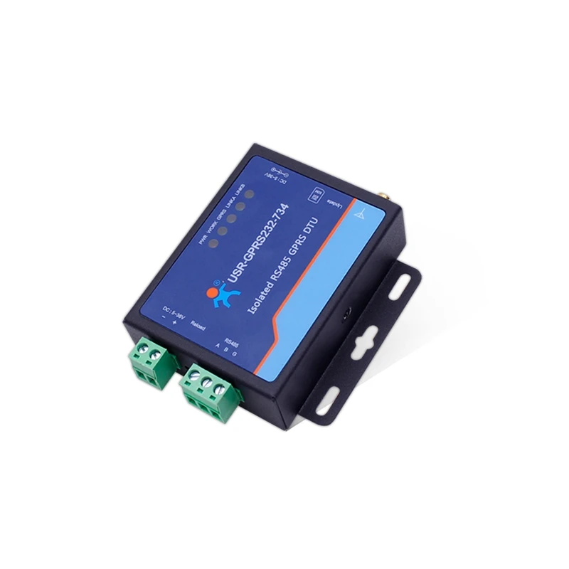 

PUSR Gsm-модем Порт Rs485 GPRS-модем Поддержка DTU Сеть SMS в команде Клиент HTTPD USR-734