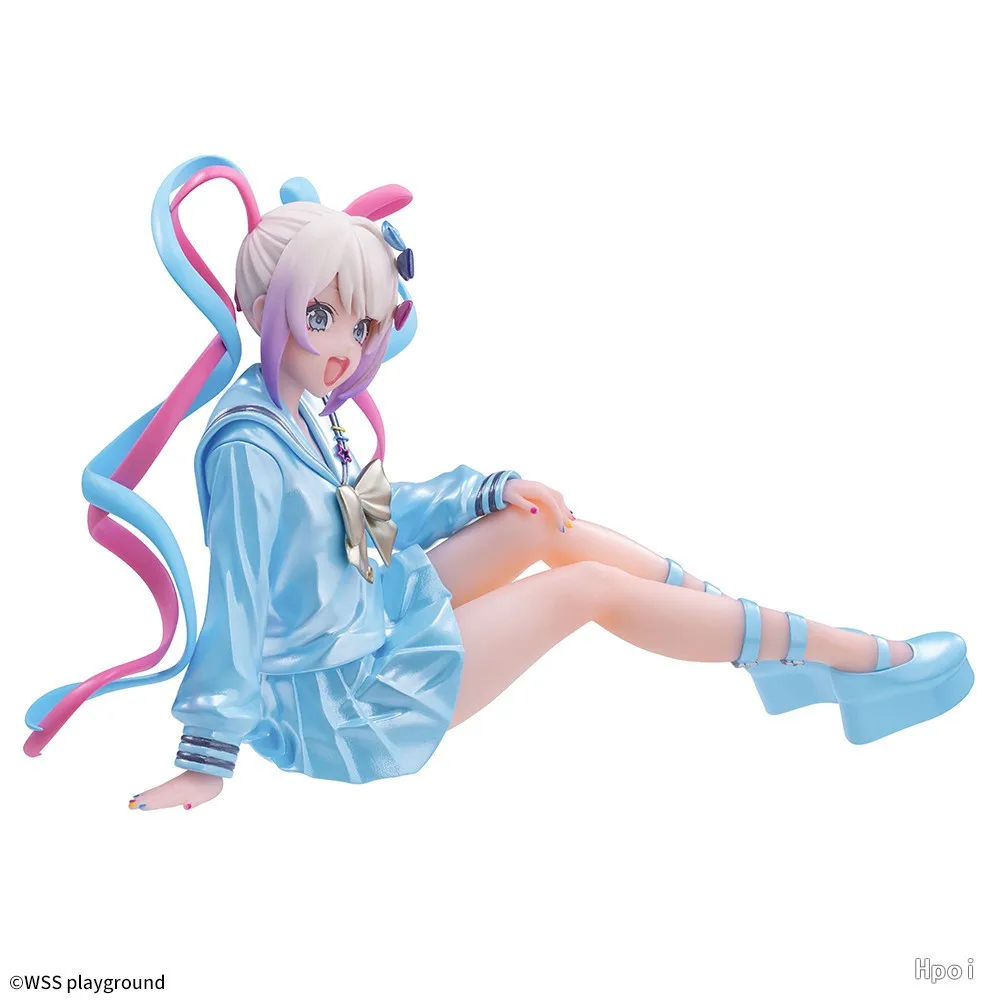 10cm Needy Girl Overdose Anime Figure Parade KAngel Noodle Pressure Action Figures Virtual Uploader Model Ornaments Toys