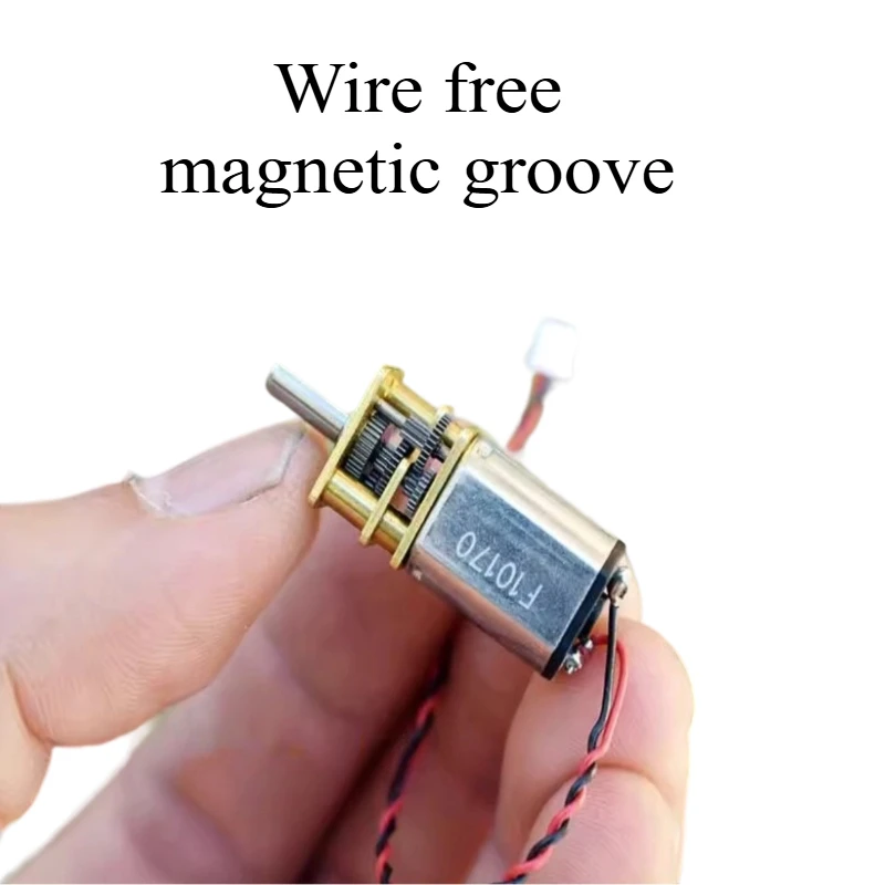 

30pcs/lot All Metal Gear N20 Silent High Torque Reduction Motor 1:298 Ratio DC3V-6V 1KG.cm Torque for Robotics DIY Projects