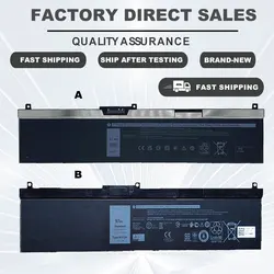 Dxt Nieuwe Laptop Batterij Nyfjh Voor Dell Precisie 7530 7540 7730 7740 Serie 5tf10 Ry3f9 0ry3f9 0vrx 0J 0wmrc77i 7m0t6 Cj 18V