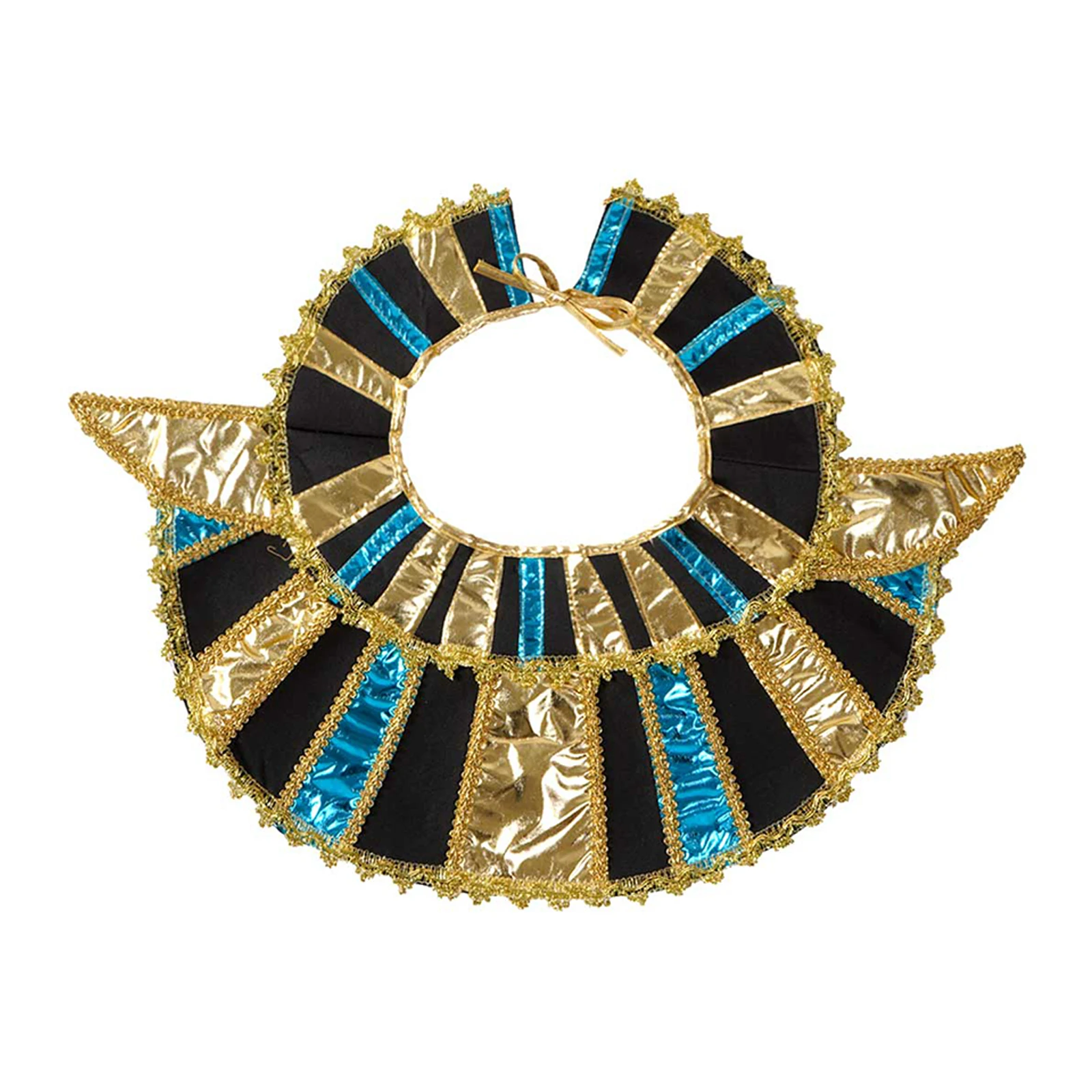 Cleopatra Egyptische Koningin Pruik En Kralen Franje Slangenhoofdband Steil Haar Pruik Egypte Halloween Cosplay Accessoires