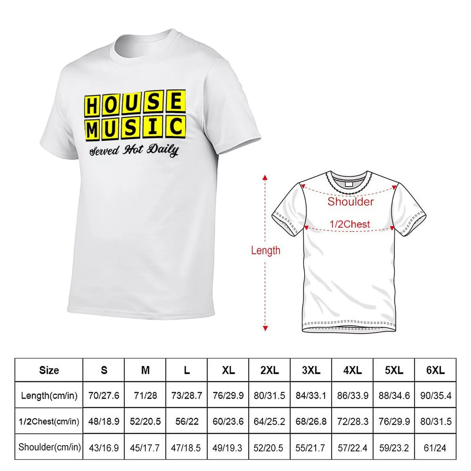House Music Served Hot T-Shirt Funny t-shirts cute clothes anime shirts men