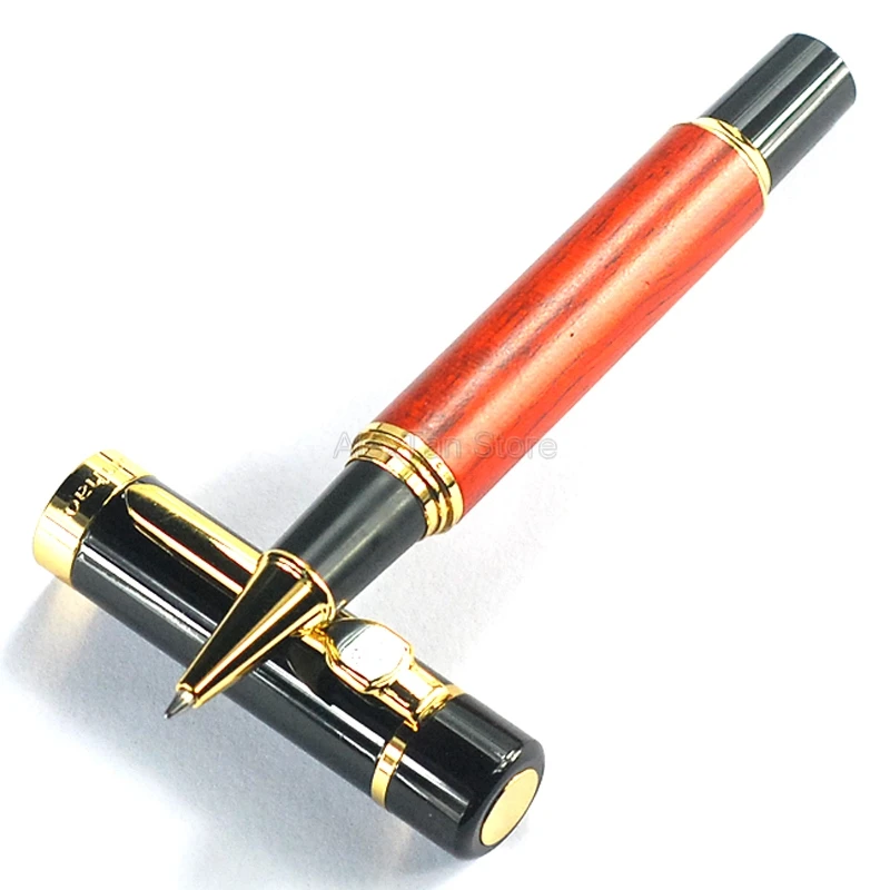 

Ручка-роллер Jinhao 650 RedWood большого размера для письма, подарочная, для офиса, дома, школы